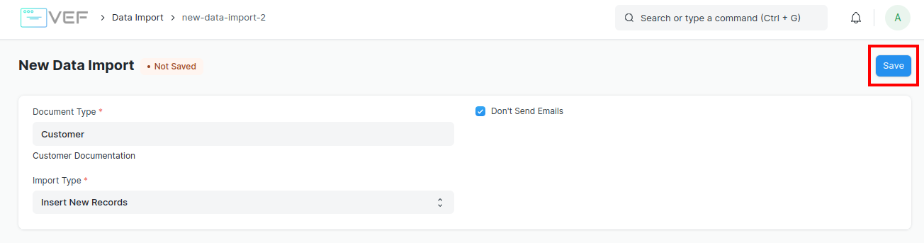 Data Import Tool (Alat Impor Data)