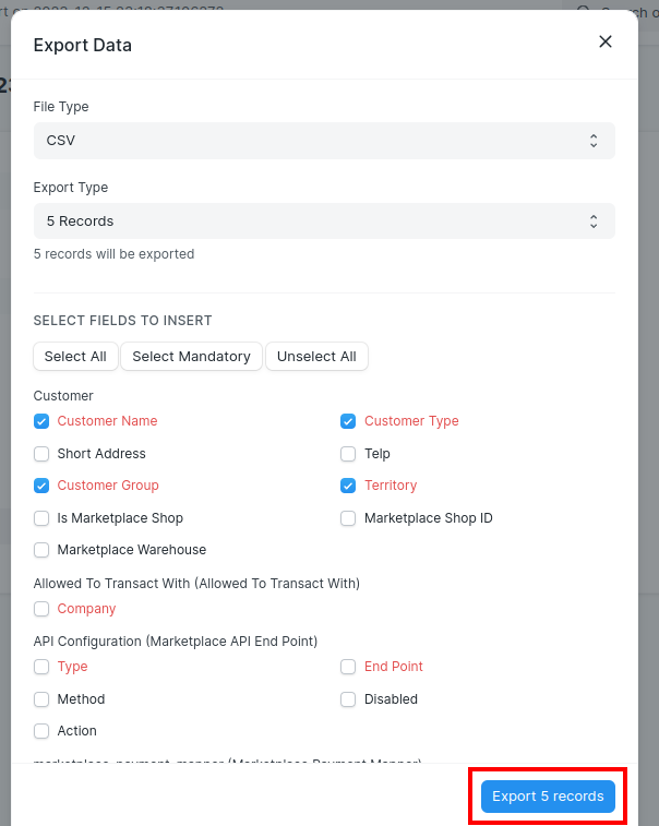 Data Import Tool (Alat Impor Data)