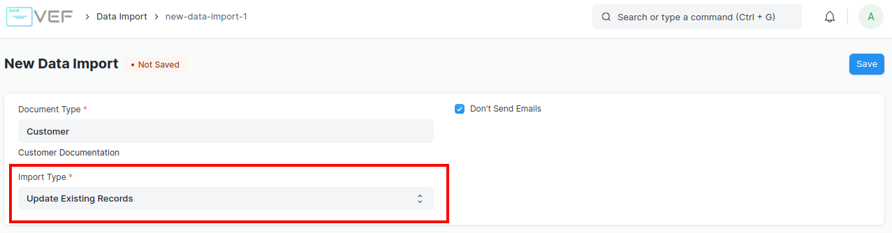Data Import Tool (Alat Impor Data)