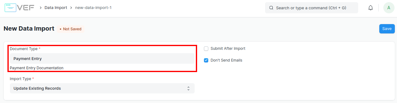 Data Import Tool (Alat Impor Data)