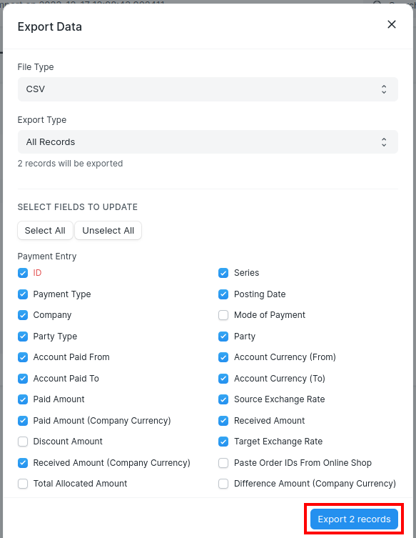 Data Import Tool (Alat Impor Data)